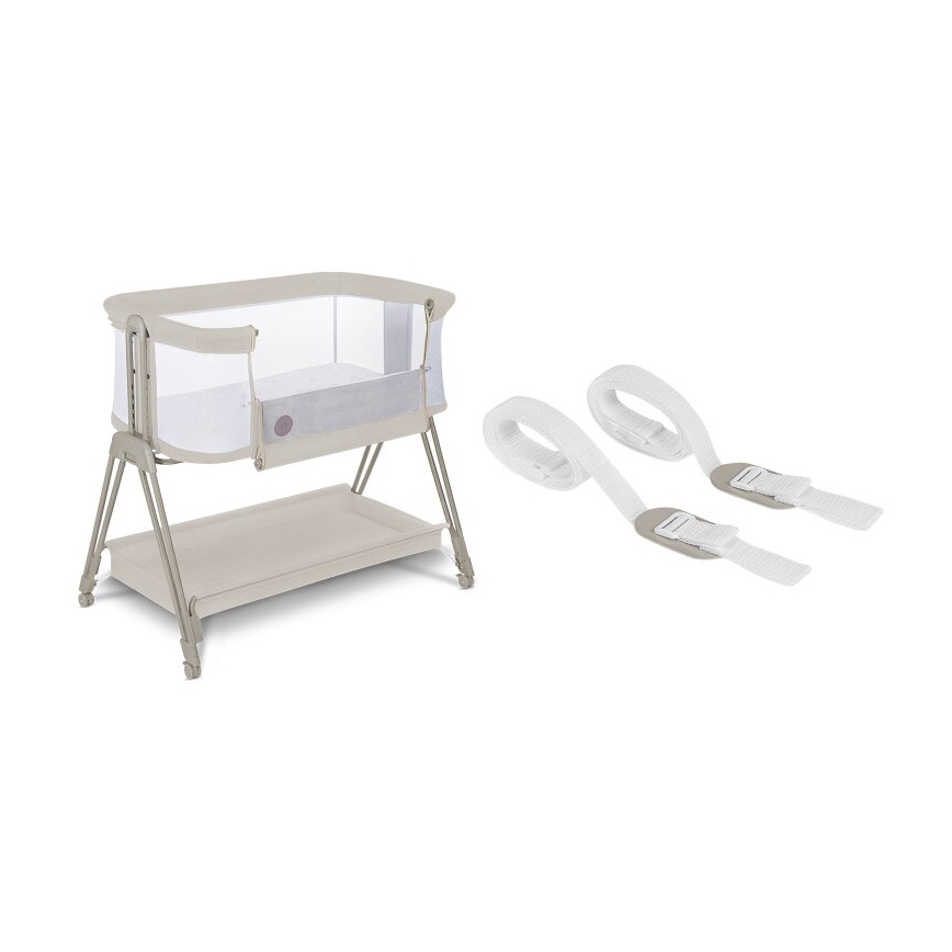 Lionelo - Lit bébé 2 en 1 LUNA beige