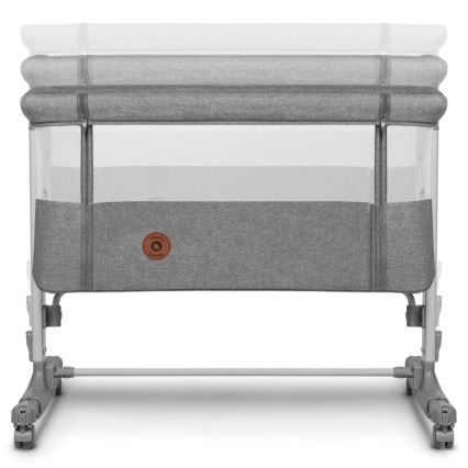 Lionelo - Lit bébé 3 en 1 AURORA gris foncé