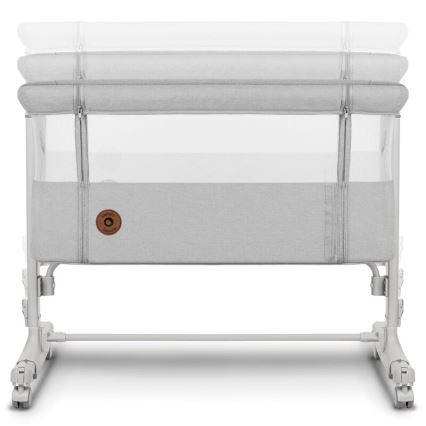 Lionelo - Lit bébé 3-en-1 AURORA gris