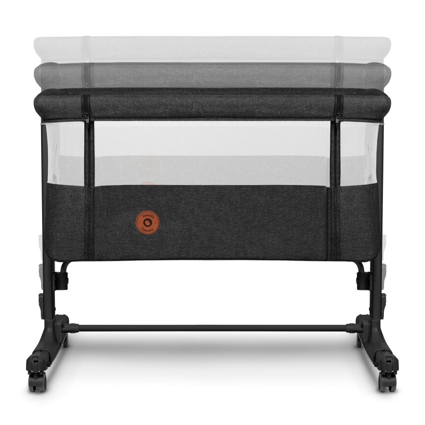 Lionelo - Lit bébé 3 en 1 AURORA noir