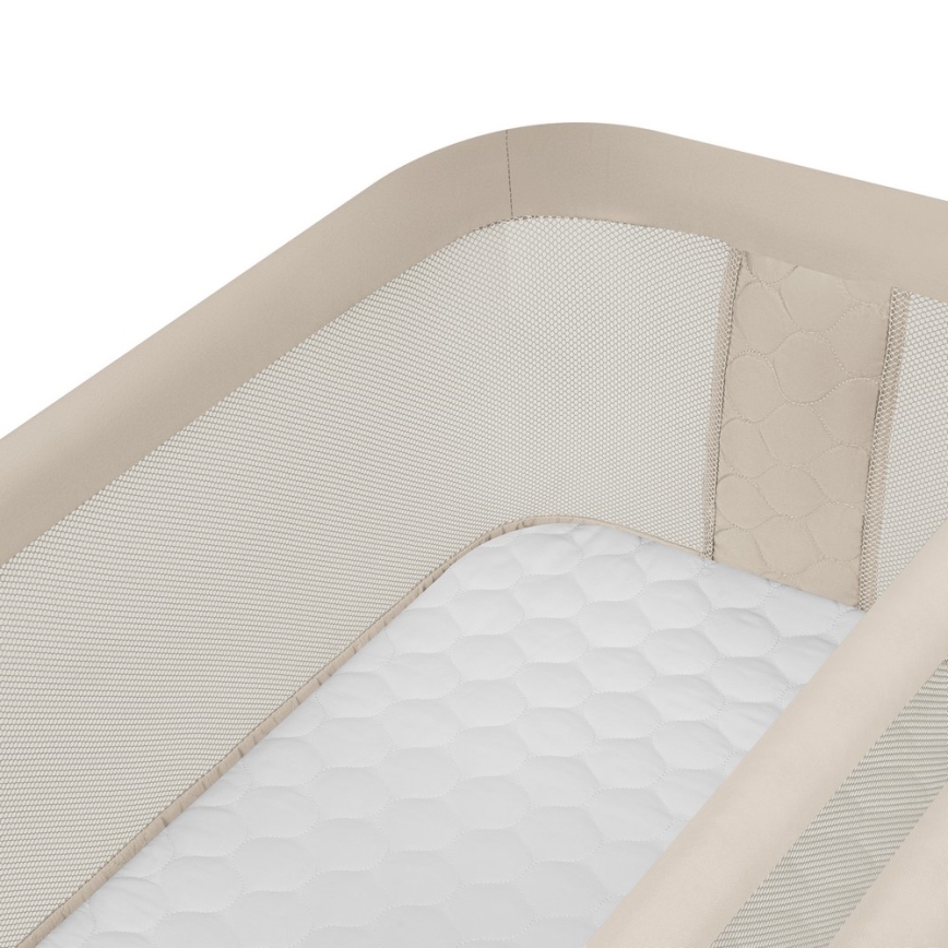 Lionelo - Lit bébé 3 en 1 JODIE Beige crème