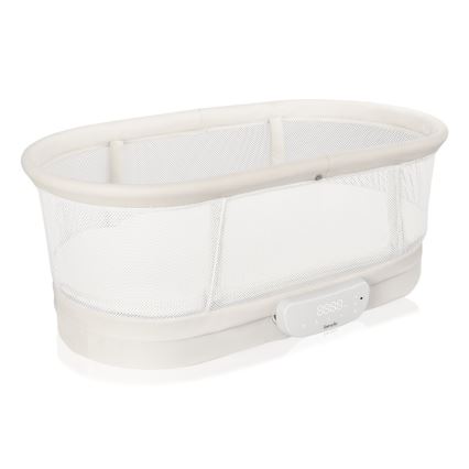 Lionelo - Lit bébé avec balance intégrée CORAL Blanc