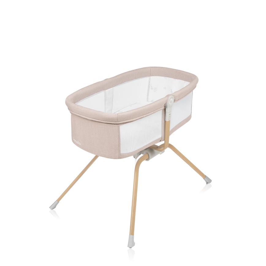 Lionelo - Lit de voyage 3 en 1 MALIN EVO Beige naturel