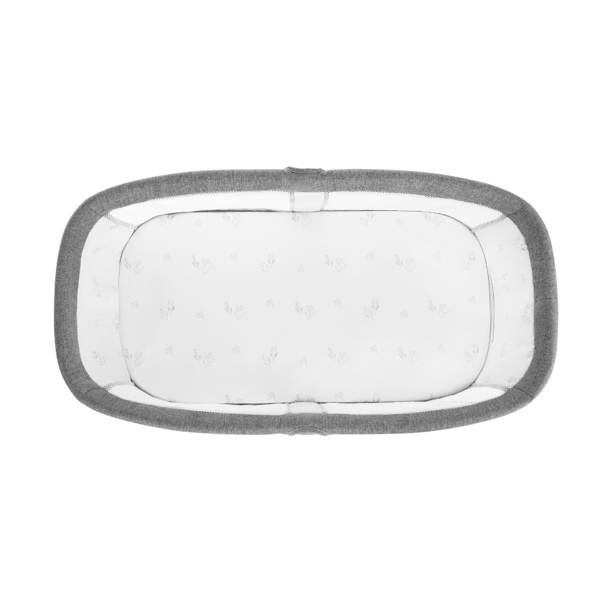 Lionelo - Lit de voyage 3 en 1 MALIN Grey Stone