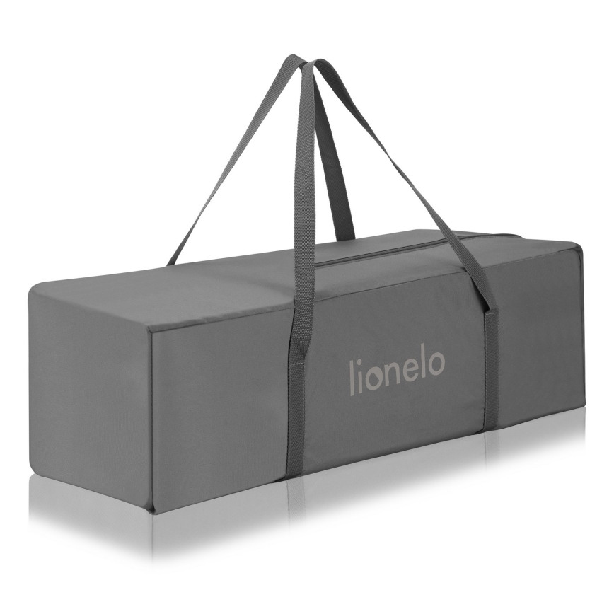 Lionelo - Lit de voyage pliant JASMIN EASY FOLD Gris Stone