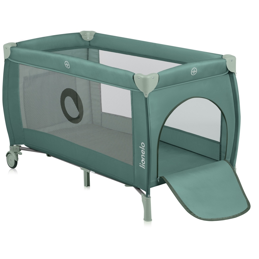 Lionelo - Lit de voyage STEFI PLUS Vert olive