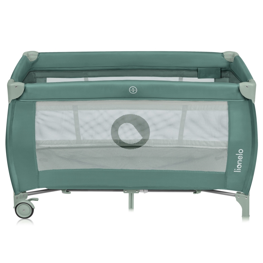 Lionelo - Lit de voyage STEFI PLUS Vert olive