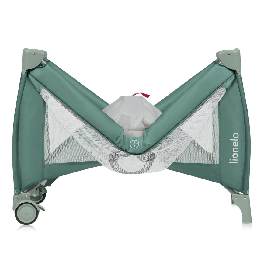 Lionelo - Lit de voyage STEFI PLUS Vert olive