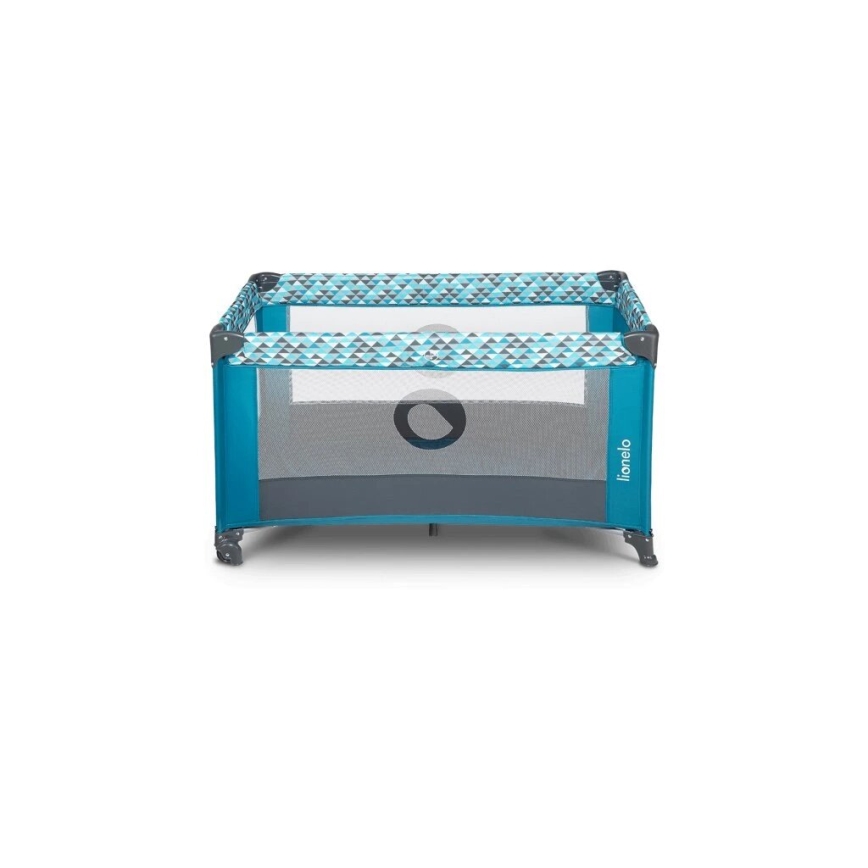 Lionelo - Lit de voyage STEFI turquoise