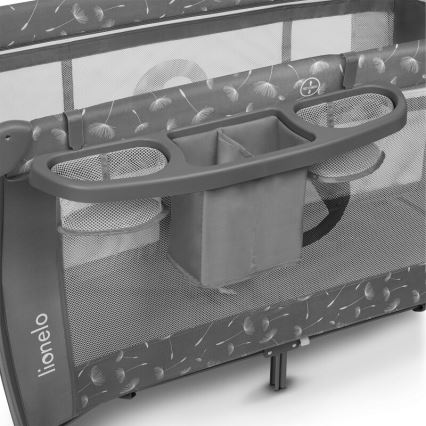 Lionelo - Lit de voyage SVEN PLUS gris