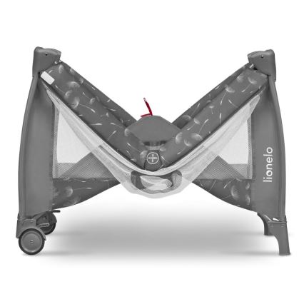 Lionelo - Lit de voyage SVEN PLUS gris