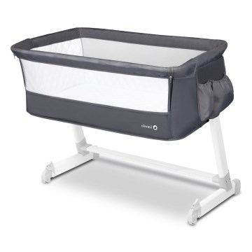 Lionelo - Lit de voyage THEO Gris foncé