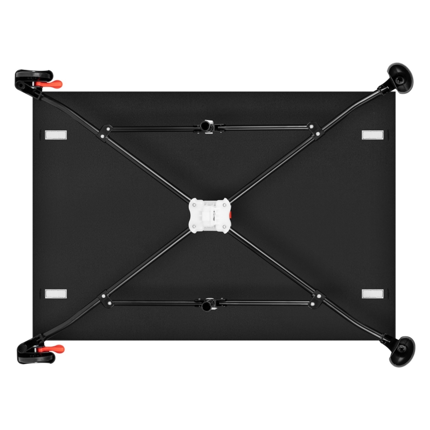 Lionelo - Lit parapluie LAURA Noir Carbone