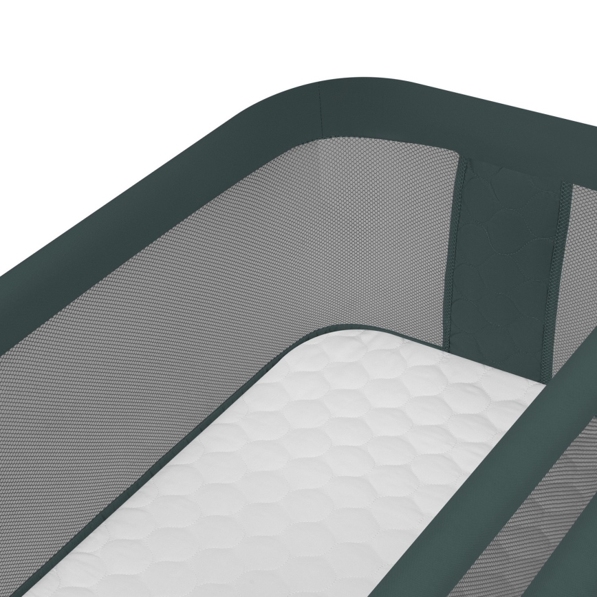 Lionelo - Lit pour bébé 3 en 1 JODIE Vert graphite