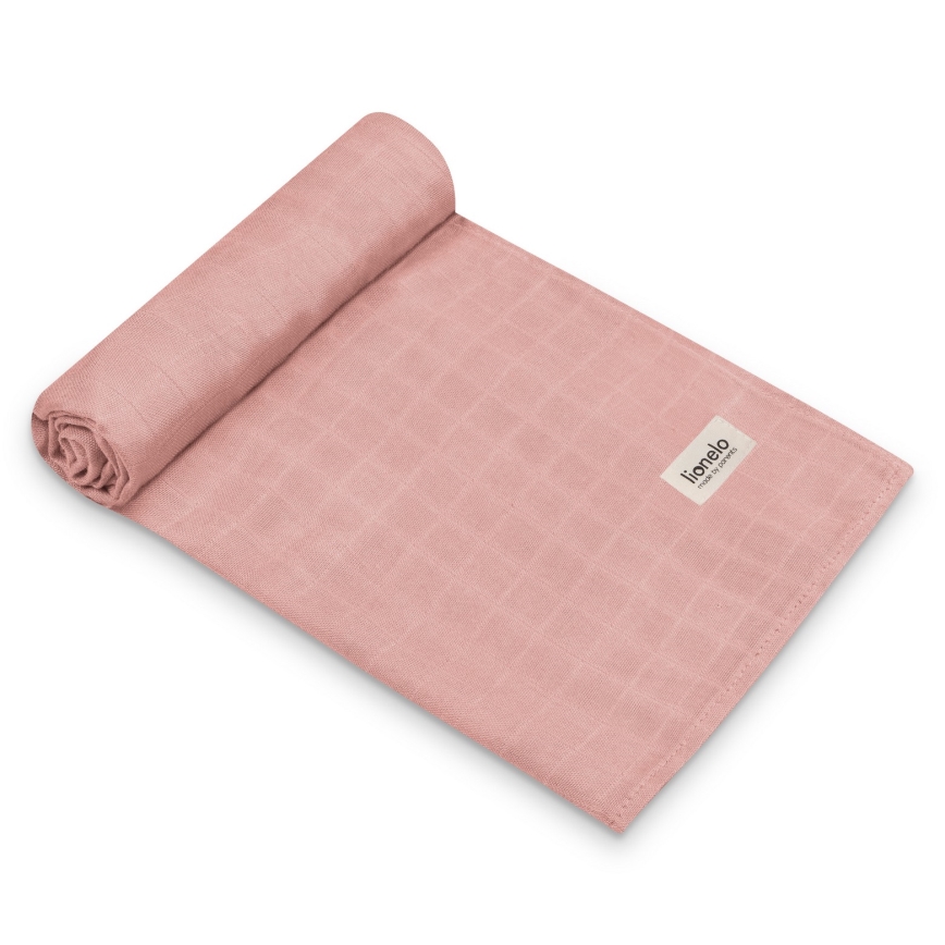 Lionelo - Lot de 3 langes en bambou BAMBOO SET 70x70 cm motif Leaf