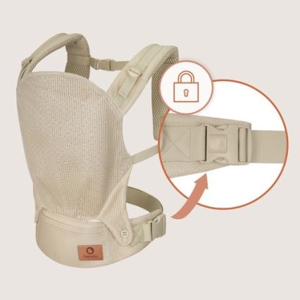 Lionelo - Marsupio porta-bebè MARGAREET Air Beige