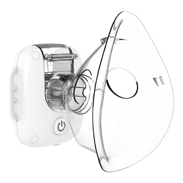 Lionelo - Maschera inalatoria ricaricabile per bambini NEBI AIR 5V