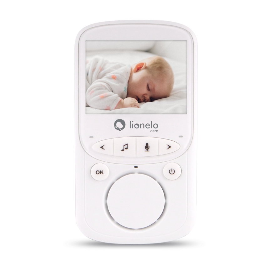 Lionelo - Monitor per bambini BABYLINE 5.1 con display 230V 1000 mAh