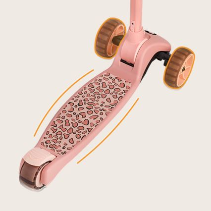 Lionelo - Monopattino 2 in 1 per bambini FRANKY rosa
