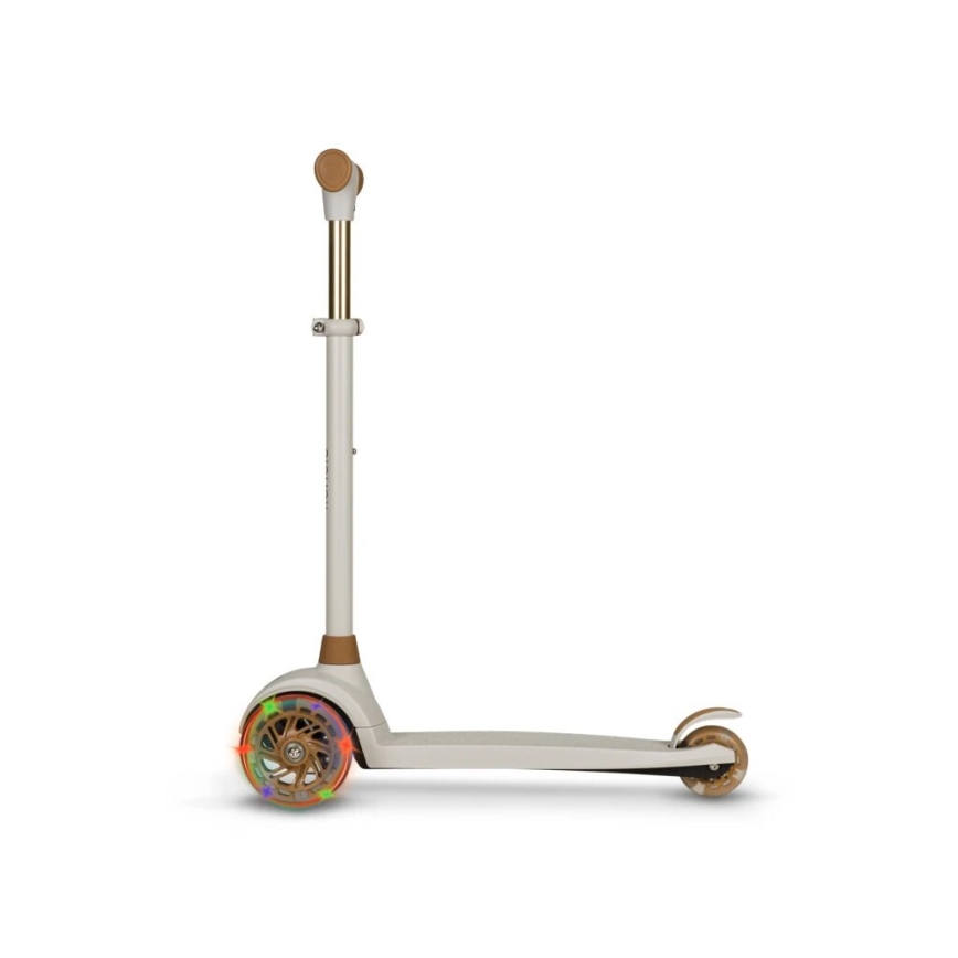 Lionelo - Monopattino per bambini JESSY 3xAA beige