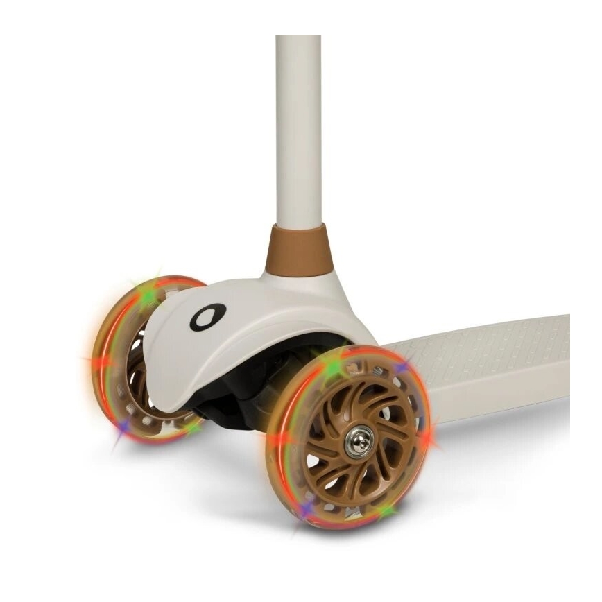Lionelo - Monopattino per bambini JESSY 3xAA beige