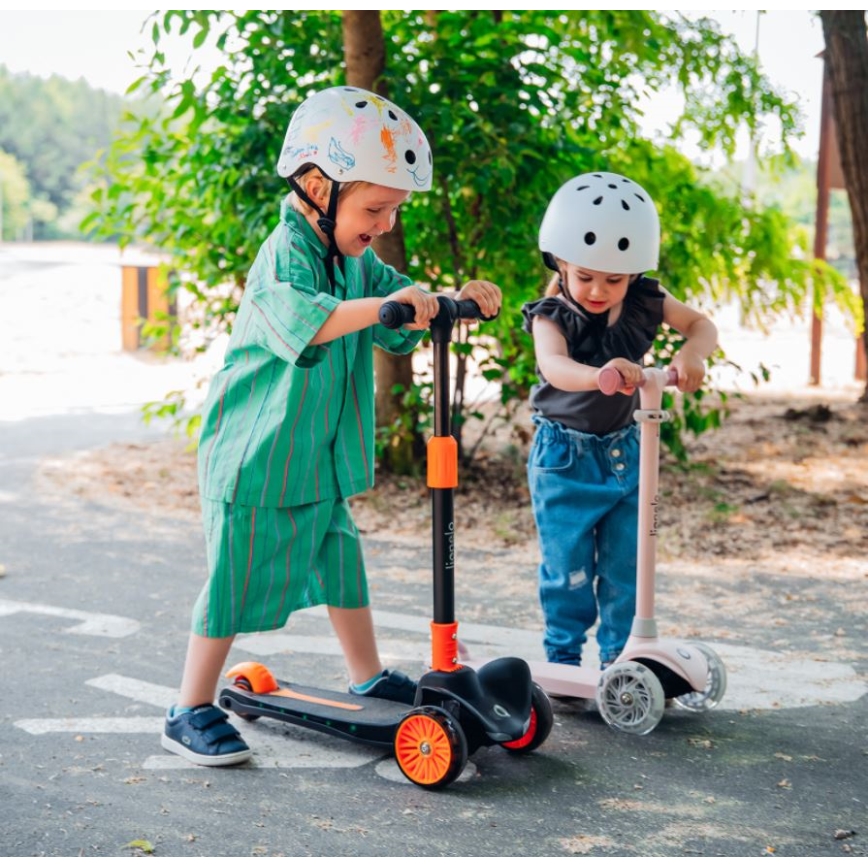 Lionelo - Monopattino per bambini JESSY 3xAA rosa