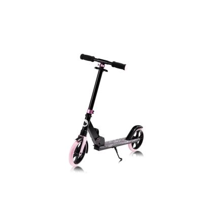Lionelo - Monopattino per bambini LUCA nero/rosa