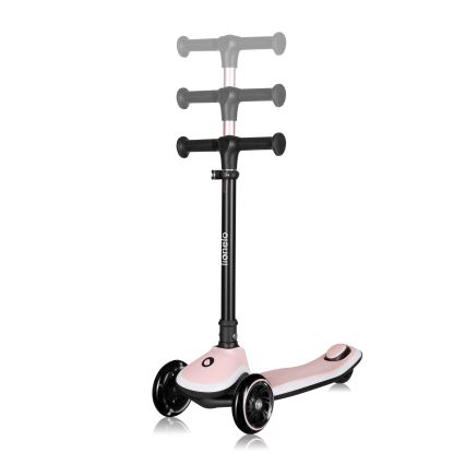 Lionelo - Monopattino per bambini MEY 3xAAA Pink Rose