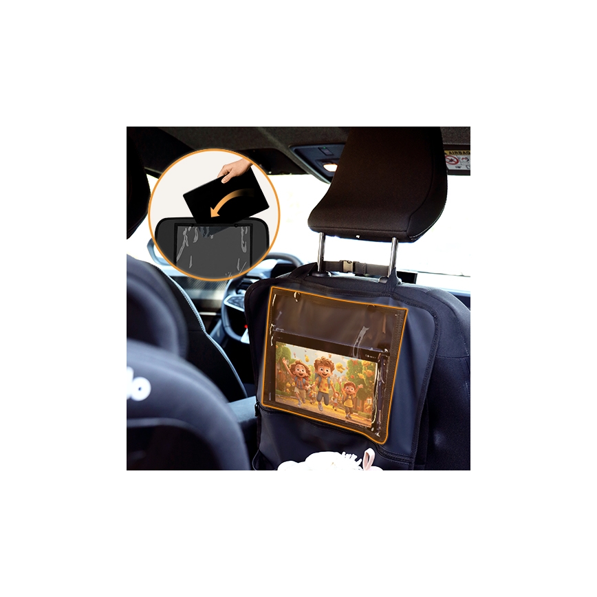 Lionelo - Organiseur de voiture SEAT ORGANIZER Noir