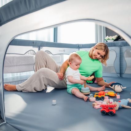 Lionelo - Parc de jeu WILLOW XL gris