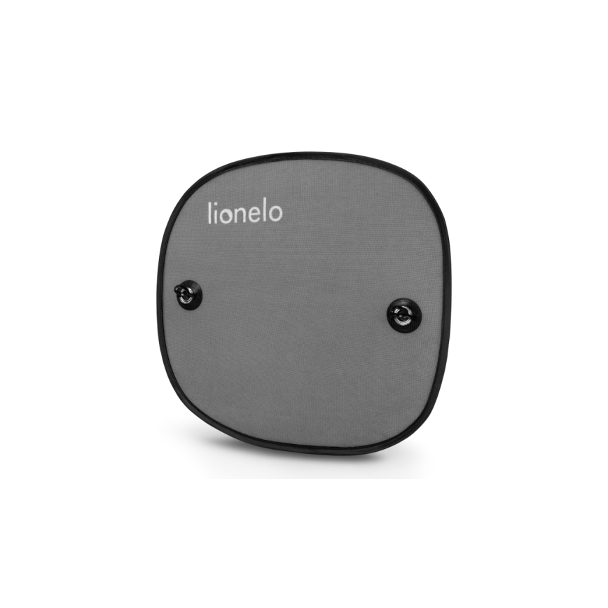 Lionelo - Pare-soleil à ventouse SUNSHADE, lot de 2, noir