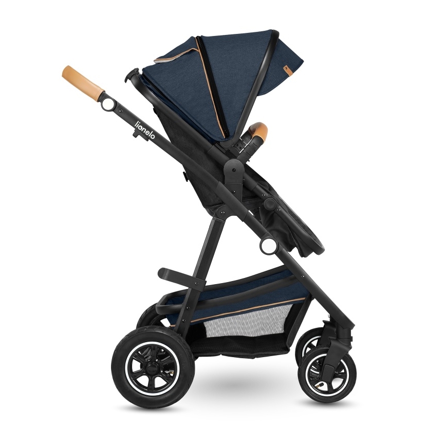Lionelo - Passeggino combinato 2 in 1 AMBER Blu Navy