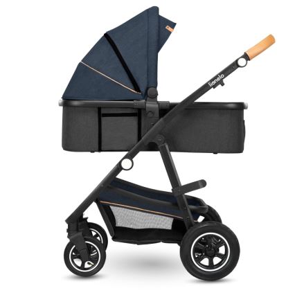 Lionelo - Passeggino combinato 2 in 1 AMBER Blu Navy