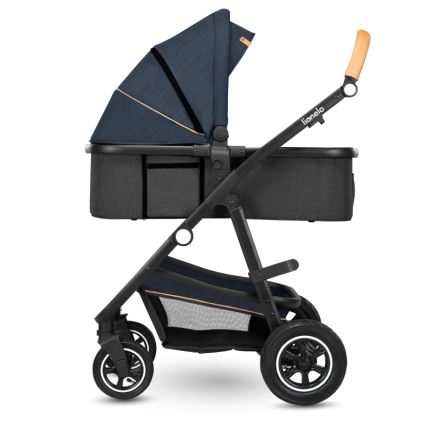 Lionelo - Passeggino combinato 2 in 1 AMBER Blu Navy