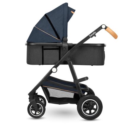 Lionelo - Passeggino combinato 2 in 1 AMBER Blu Navy