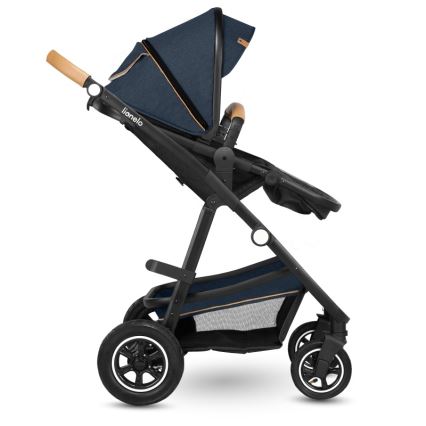Lionelo - Passeggino combinato 2 in 1 AMBER Blu Navy