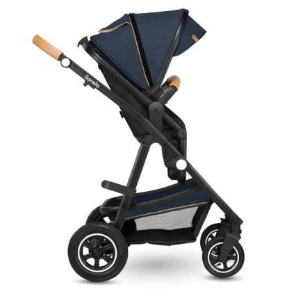 Lionelo - Passeggino combinato 2 in 1 AMBER Blu Navy