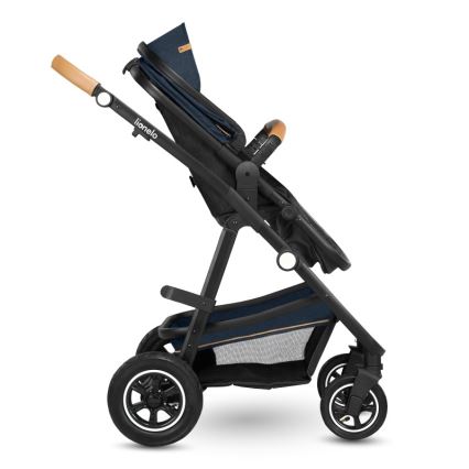 Lionelo - Passeggino combinato 2 in 1 AMBER Blu Navy