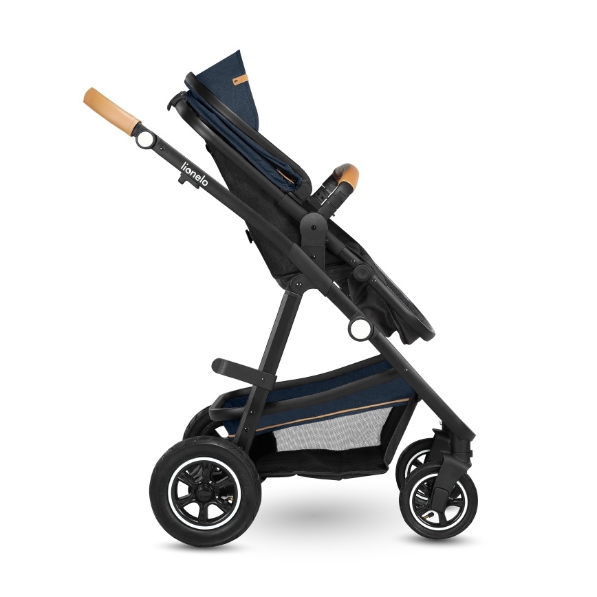 Lionelo - Passeggino combinato 2 in 1 AMBER Blu Navy