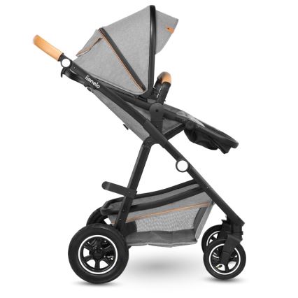 Lionelo - Passeggino combinato 2 in 1 AMBER Grey Stone