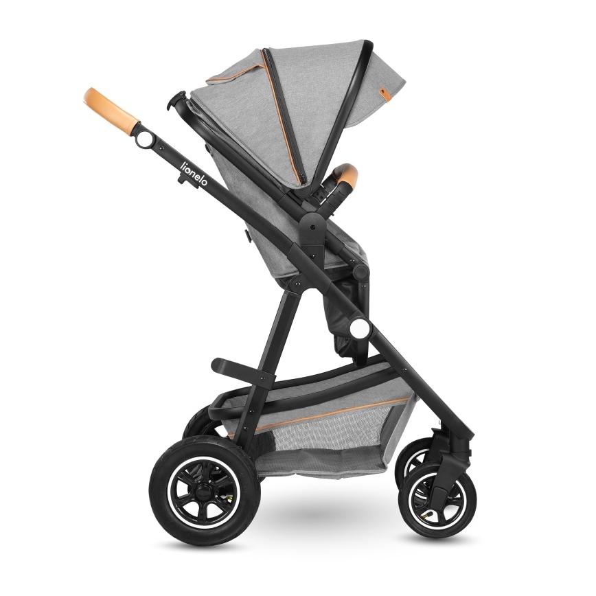 Lionelo - Passeggino combinato 2 in 1 AMBER Grey Stone