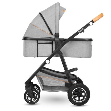 Lionelo - Passeggino combinato 2 in 1 AMBER Grey Stone