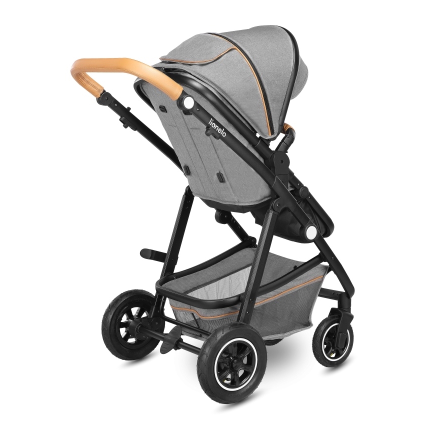 Lionelo - Passeggino combinato 2 in 1 AMBER Grey Stone