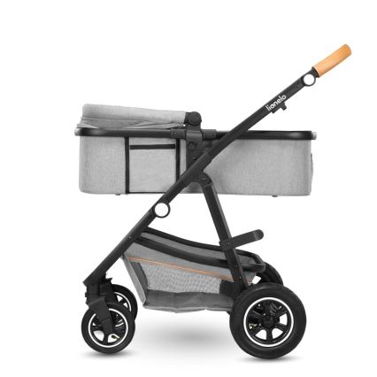 Lionelo - Passeggino combinato 2 in 1 AMBER Grey Stone
