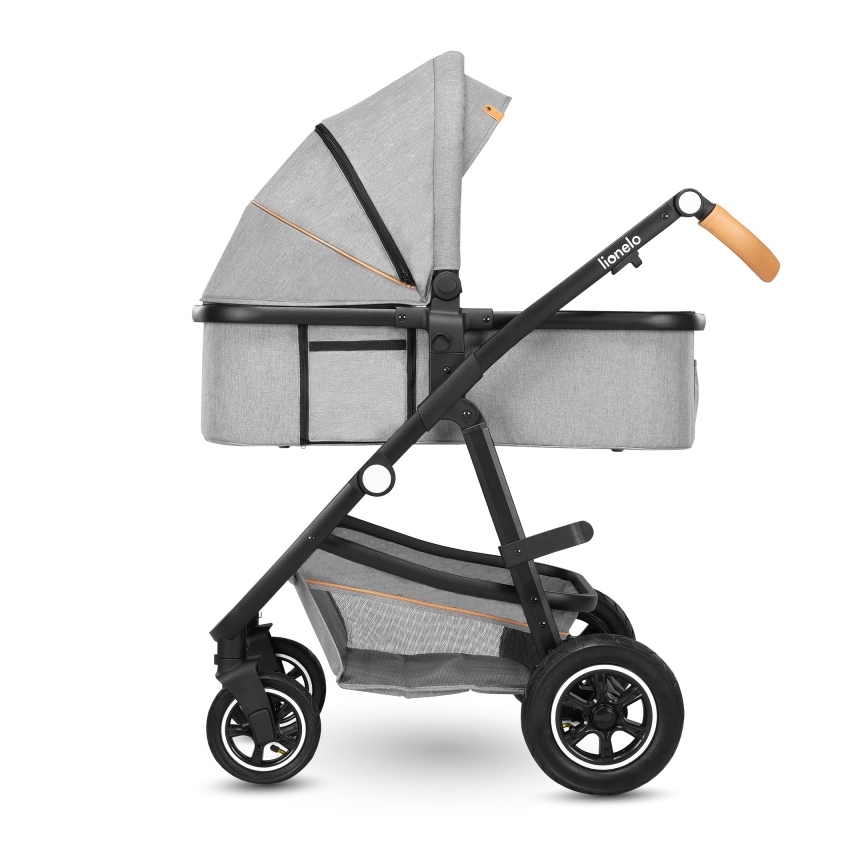 Lionelo - Passeggino combinato 2 in 1 AMBER Grey Stone