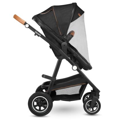 Lionelo - Passeggino combinato 2 in 1 AMBER Grigio Grafite