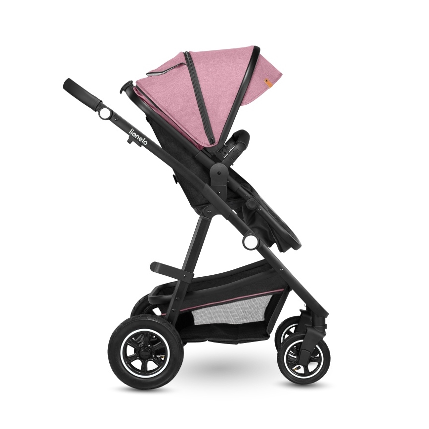 Lionelo - Passeggino combinato 2 in 1 AMBER Pink Rose
