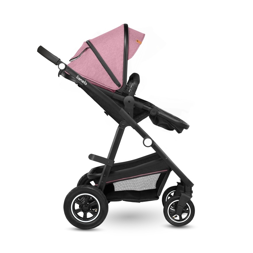 Lionelo - Passeggino combinato 2 in 1 AMBER Pink Rose