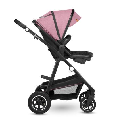 Lionelo - Passeggino combinato 2 in 1 AMBER Pink Rose