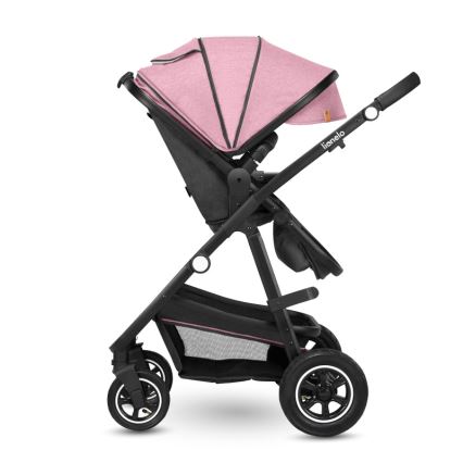 Lionelo - Passeggino combinato 2 in 1 AMBER Pink Rose
